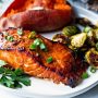 Tuscany grilled salmon