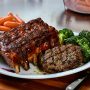 Steak and ribs with steamed vegetables